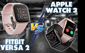 Image result for Fitbit Versa vs Apple Watch
