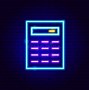 Image result for Calculator Neon Icon