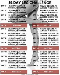 Image result for Leg Workout Challenge