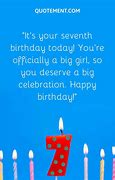 Image result for Happy 7th Birthday Wishes