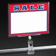 Image result for Clip On Sign Holders