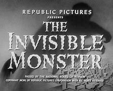 Image result for Defeating Invisible Monster Movie