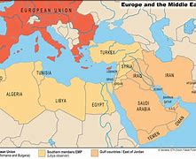 Image result for World Map Middle East and Europe