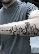 Image result for Seattle Skyline Tattoo