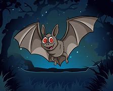 Image result for Blind Bat Cartoon