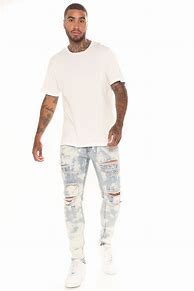Image result for Ripped Jeans Fashion Nova Men