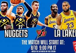 Image result for NBA Lakers Vs. Nuggets
