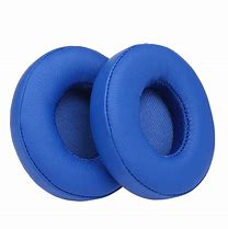 Image result for White Headphones with Blue Pads