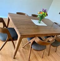 Image result for Mid Century Dining Room Table