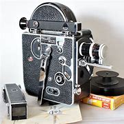 Image result for Antique Movie Camera