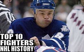Image result for Toughest Hockey Fighters