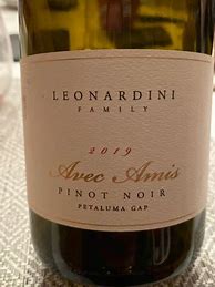 Image result for Whitehall Lane Pinot Noir Leonardini Family Selection Las Brisas
