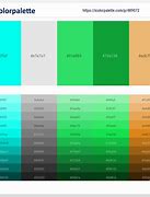 Image result for Aqua Color Scheme