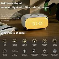 Image result for sharp digital alarm clocks with wireless charger