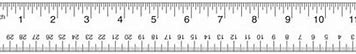 Image result for Ruler with Tenths of an Inch to Print