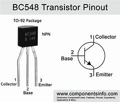 Image result for BC548 Transistor