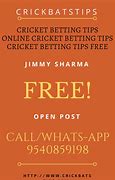 Image result for Picture of Tips for Cricket