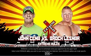 Image result for WWE 2K19 John Cena vs Brock Lesnar