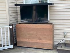 Image result for Weatherproof TV Lift Cabinet