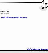 Image result for cacarizo