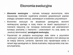 Image result for ekonomia_ewolucyjna