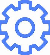 Image result for Setting Icon Blue PNG