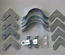 Image result for Small Aluminum/Iron Plate Hardware