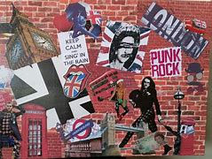 Image result for Number 3 Punk Rock Art