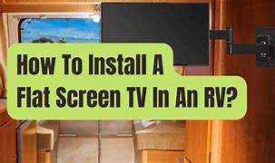 Image result for flat panel tvs mounts for rvs