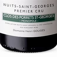 Image result for Henri Gouges Nuits saint Georges Clos Porrets saint Georges