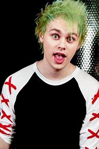 Image result for Michael Clifford Hair Dye Colors