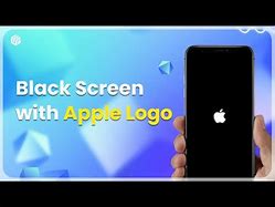 Image result for iPhone Black Screen with Apple Logo