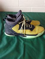 Image result for Damian Lillard Gold Shoes