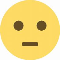 Image result for Neutral Face Emoji