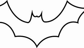 Image result for Bat Outline Art