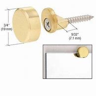 Image result for Brass Mirror Clips