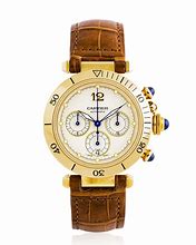 Image result for Cartier Pasha Gold Watch