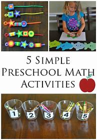 Image result for Simple Math Preschool
