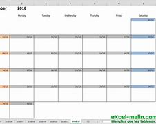 Image result for Excel Monthly Calendar Template