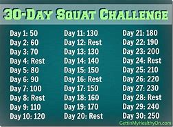 Image result for 30-Day Workout Callender