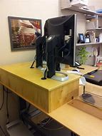 Image result for Monitor Riser for Desk Wooden