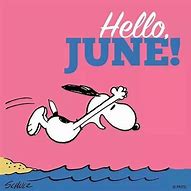 Image result for Snoopy June Clip Art