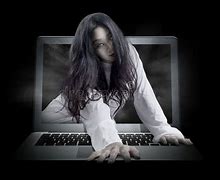 Image result for Ghost Coming Out of Laptop