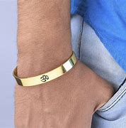 Image result for Gold Bracelet Design for Man