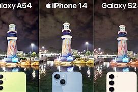 Image result for Samsung A54 vs iPhone 14