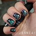 Image result for Galaxy Acrylic Nail Desgns