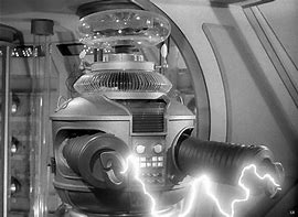 Image result for Lost in Space Robot Miss Robinson Meme