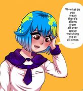 Image result for Earth Chan and Moon Kun