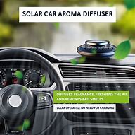 Image result for Aroma Tablet for Car Solar Diffuser