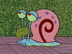 Image result for Gary the Snail Squidward Nose